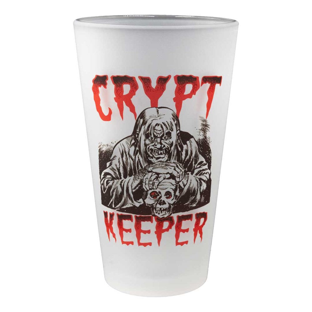Tales From The Crypt Crypt Keeper Frosted Pint Glass