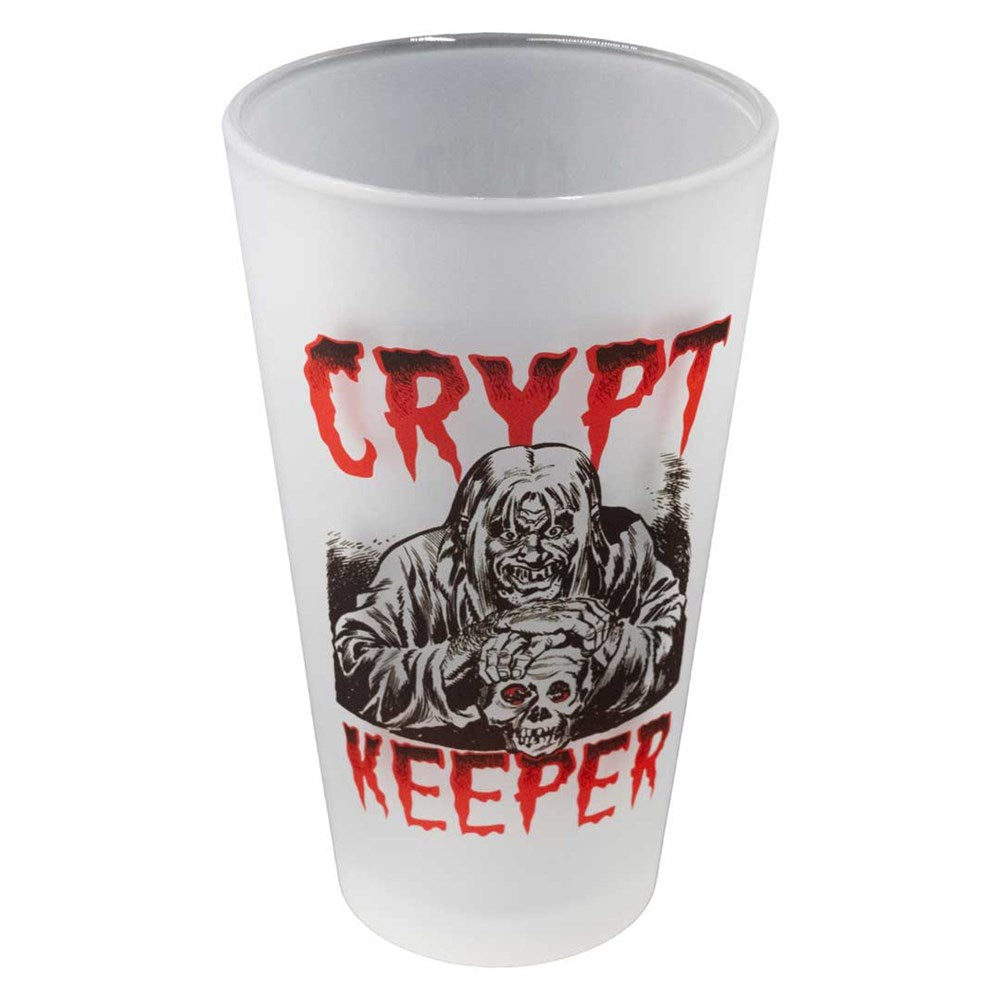 Tales From The Crypt Crypt Keeper Frosted Pint Glass
