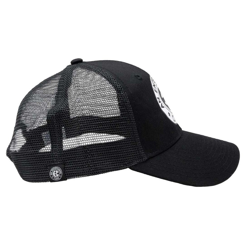 EC Comics Logo Black Trucker Hat