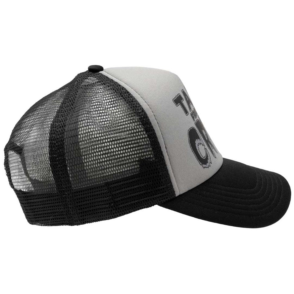 Tales From The Crypt Black Logo Grey Blk Trucker Hat