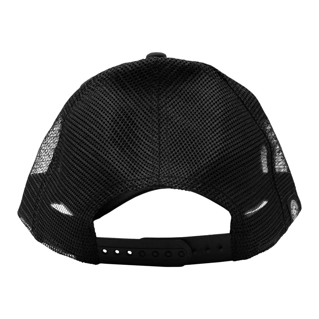 Tales From The Crypt White Masthead Black Trucker Hat