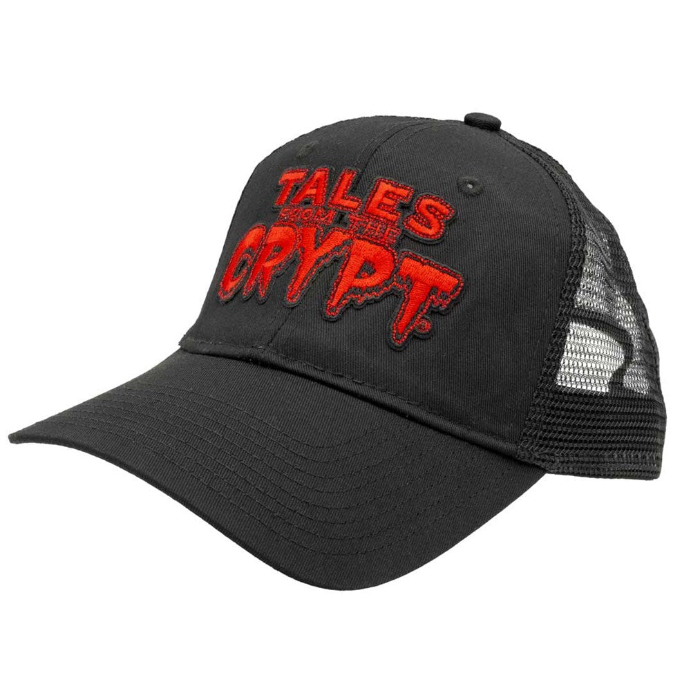 Tales From The Crypt Red Logo Trucker Hat