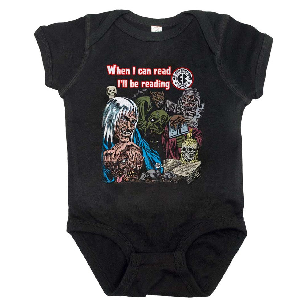 Tales From The Crypt When I Can Read Onesie