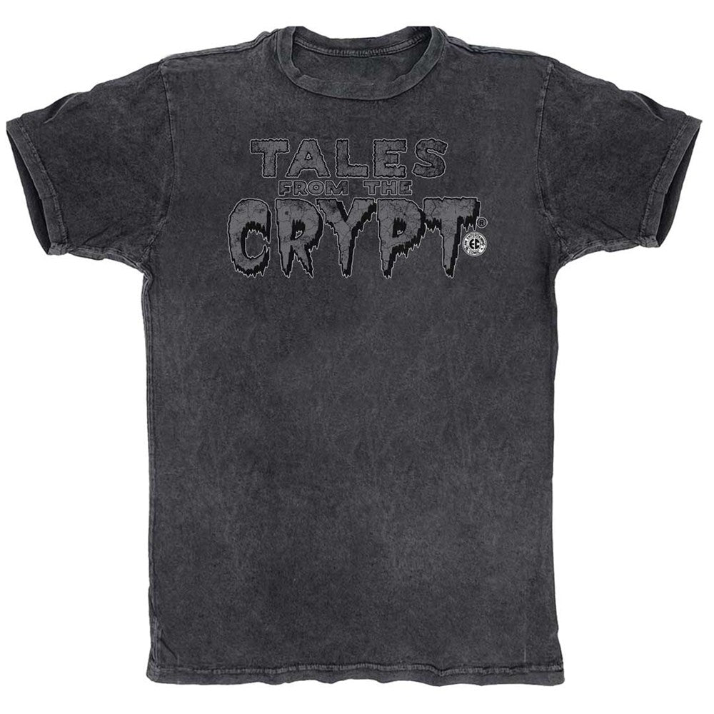 Tales From The Crypt Grey Logo Vintage T-shirt