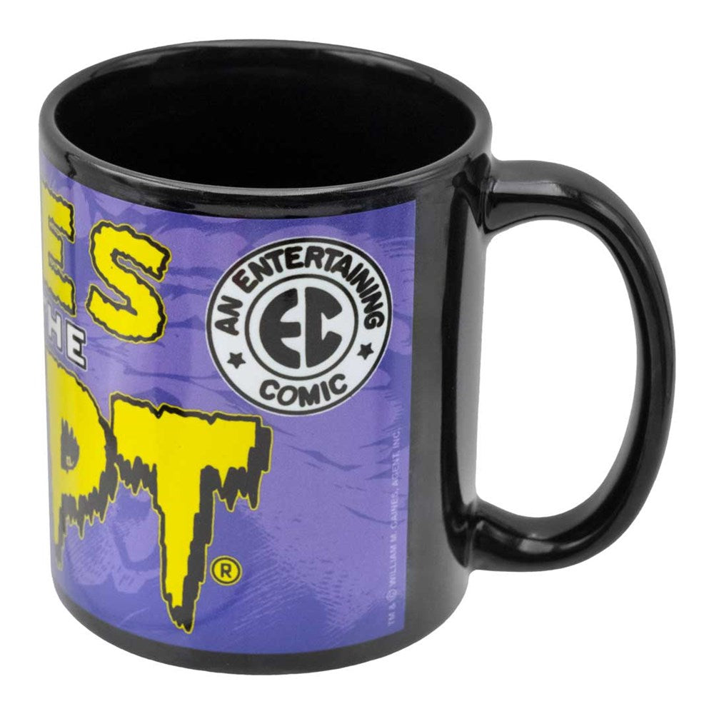 Tales From The Crypt Mast Head Purple Black Mug