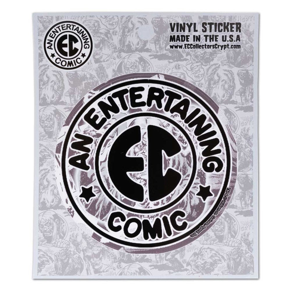 EC Comics Logo Circle Sticker