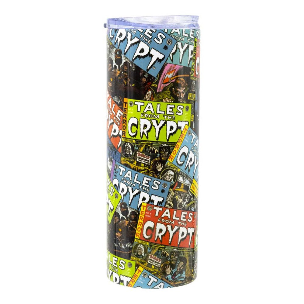 Tales From The Crypt Covers Repeat Skinny Tumbler
