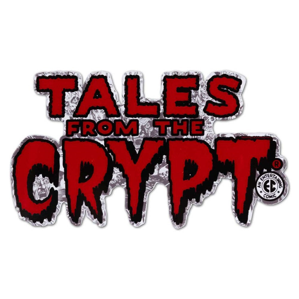Tales From The Crypt Red Logo Sticker