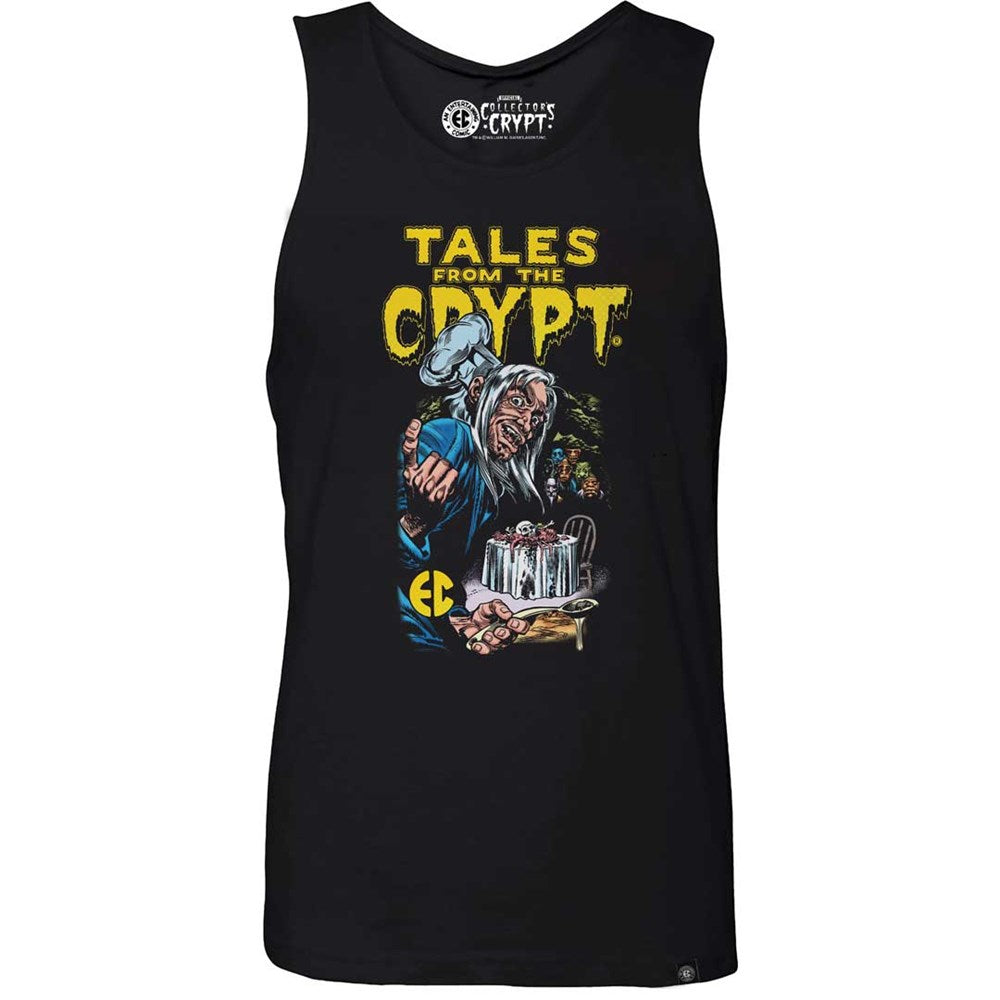 Tales From The Crypt Dinner Delights Mens Black Tank