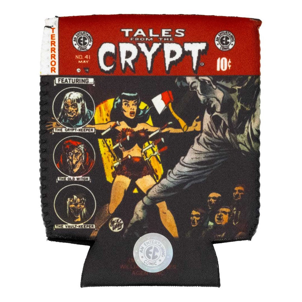 Tales from The Crypt Axe Thrower 12oz Can Cooler