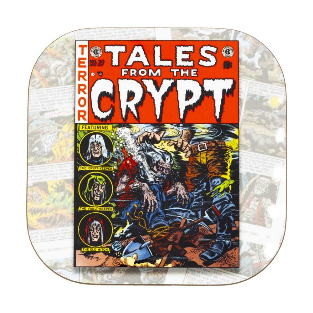 Tales from The Crypt Cover Underwater Coaster Set Of 2