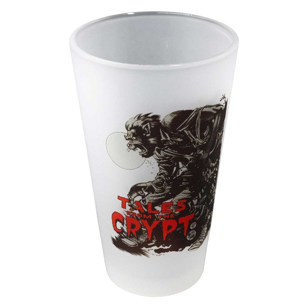 Tales From The Crypt Werewolf Moon Frosted Pint Glass