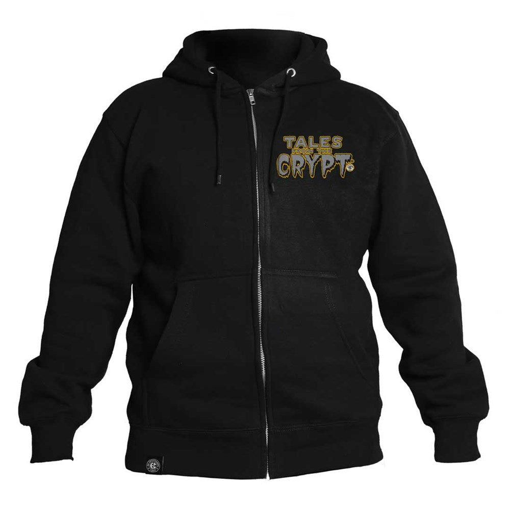 Tales From The Crypt Quicksand Black Zip Hoodie