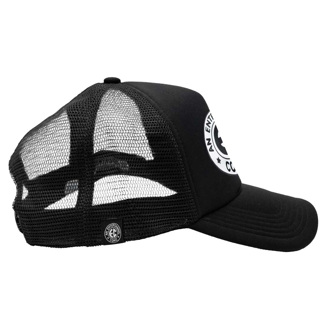 EC Comics Logo Black Trucker Hat
