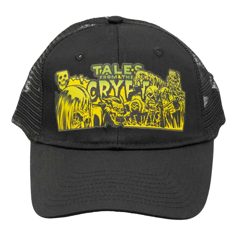 Tales From The Crypt Monster Mania Green Trucker Hat