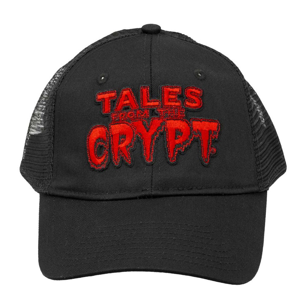 Tales From The Crypt Red Logo Trucker Hat