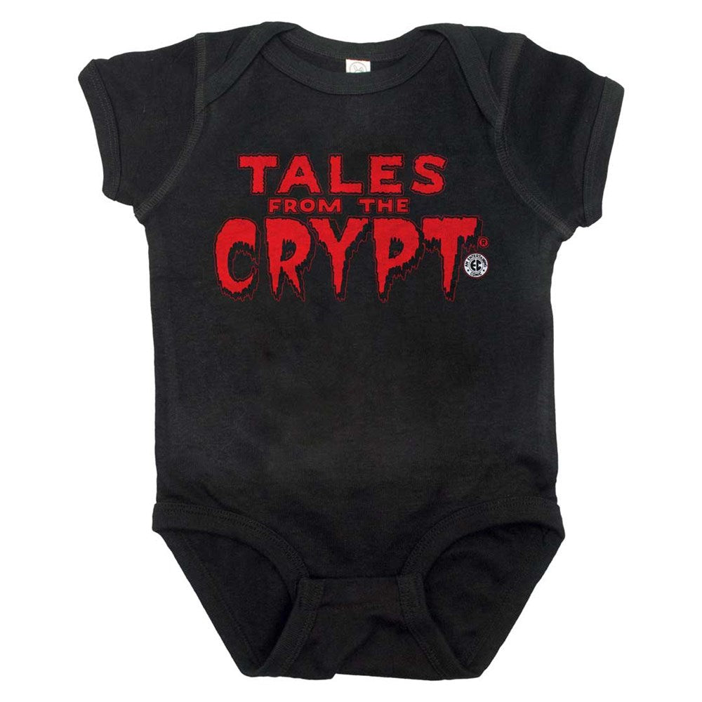 Tales From The Crypt Red Logo Onesie