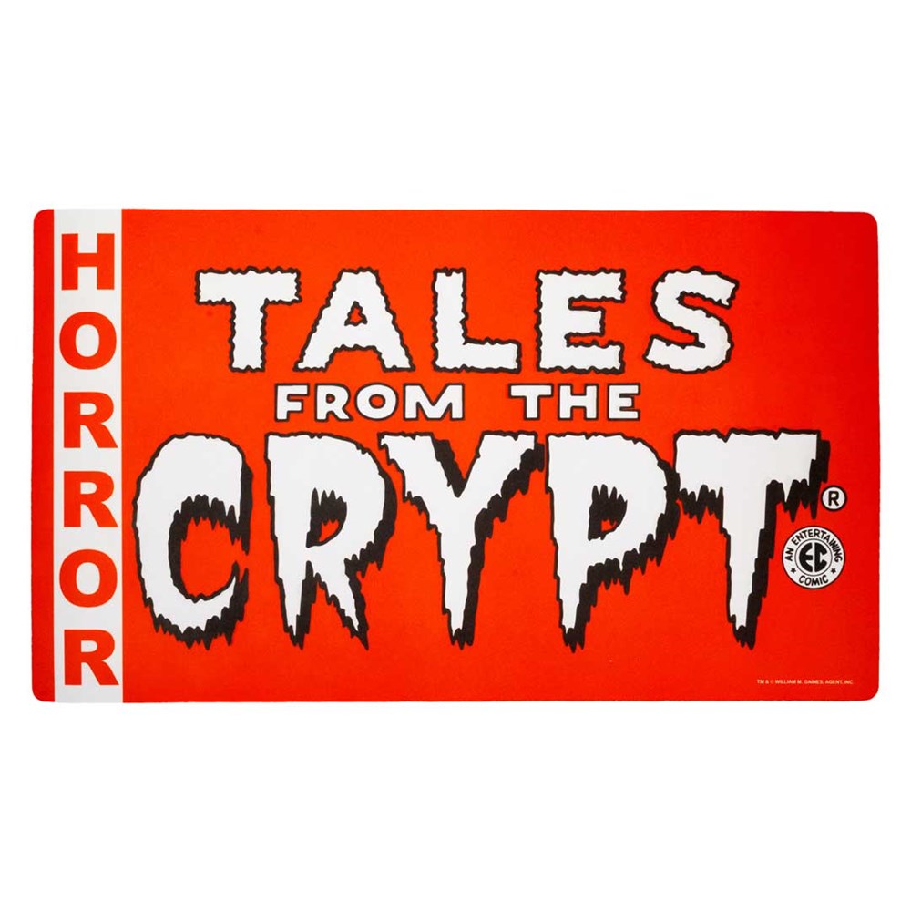 Tales From The Crypt Masthead Red Logo Mat Large