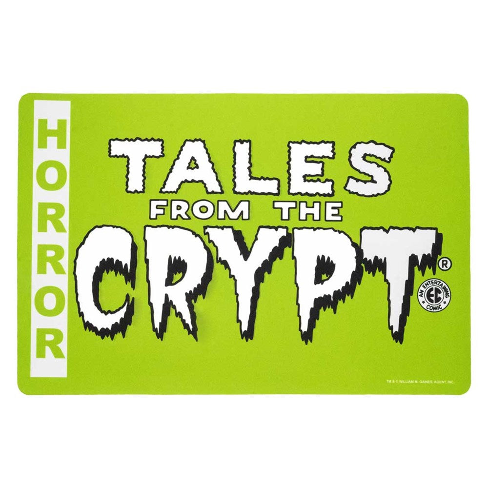 Tales From The Crypt Masthead Green Logo Mat Medium