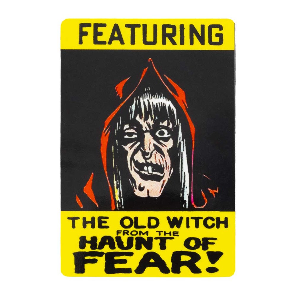 Featuring Old Witch Haunt Of Fear Magnet