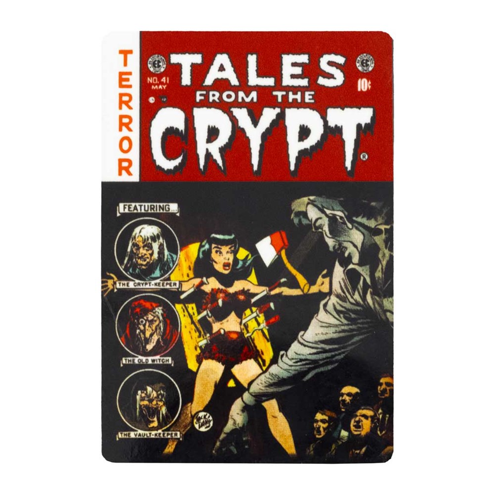 Tales From The Crypt Axe Thrower Magnet