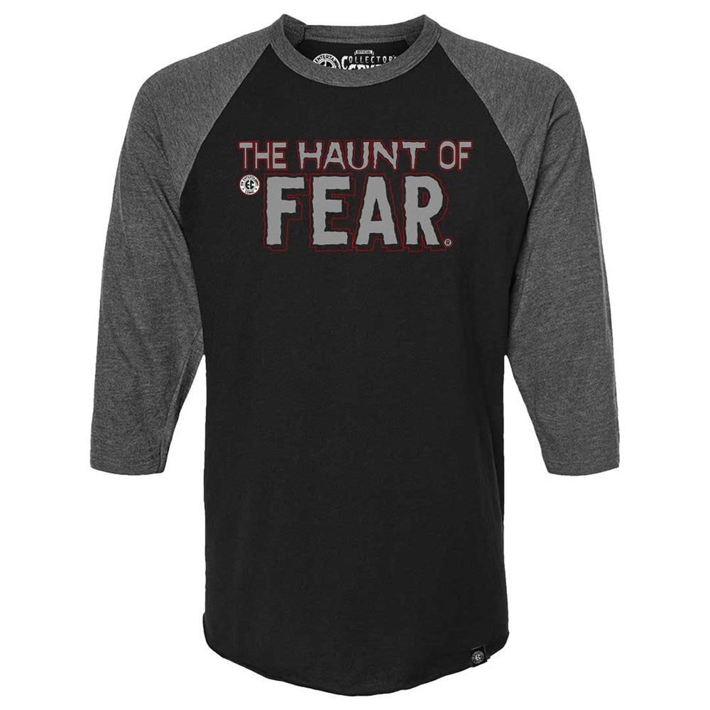 Haunt Of Fear Logo 3/4 Sleeve Raglan Shirt
