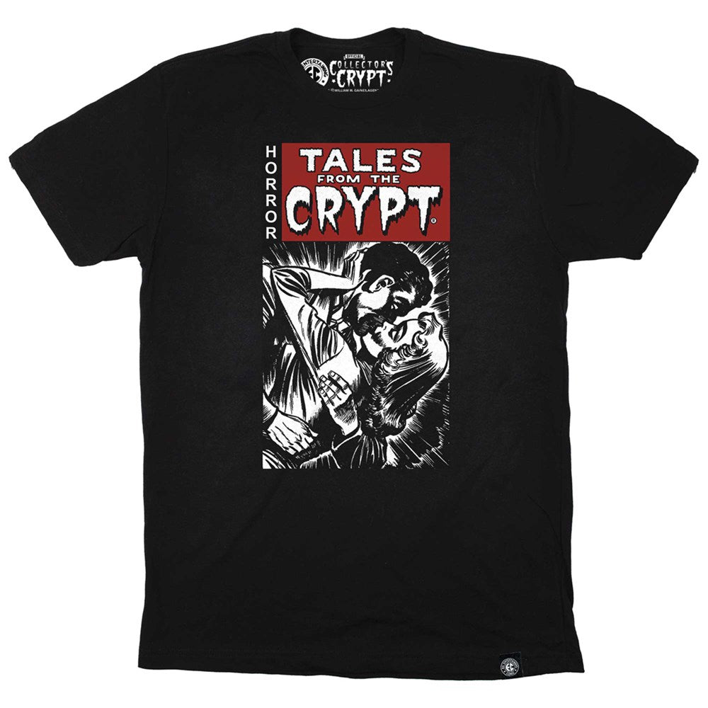Tales From The Crypt Kiss Black T-Shirt
