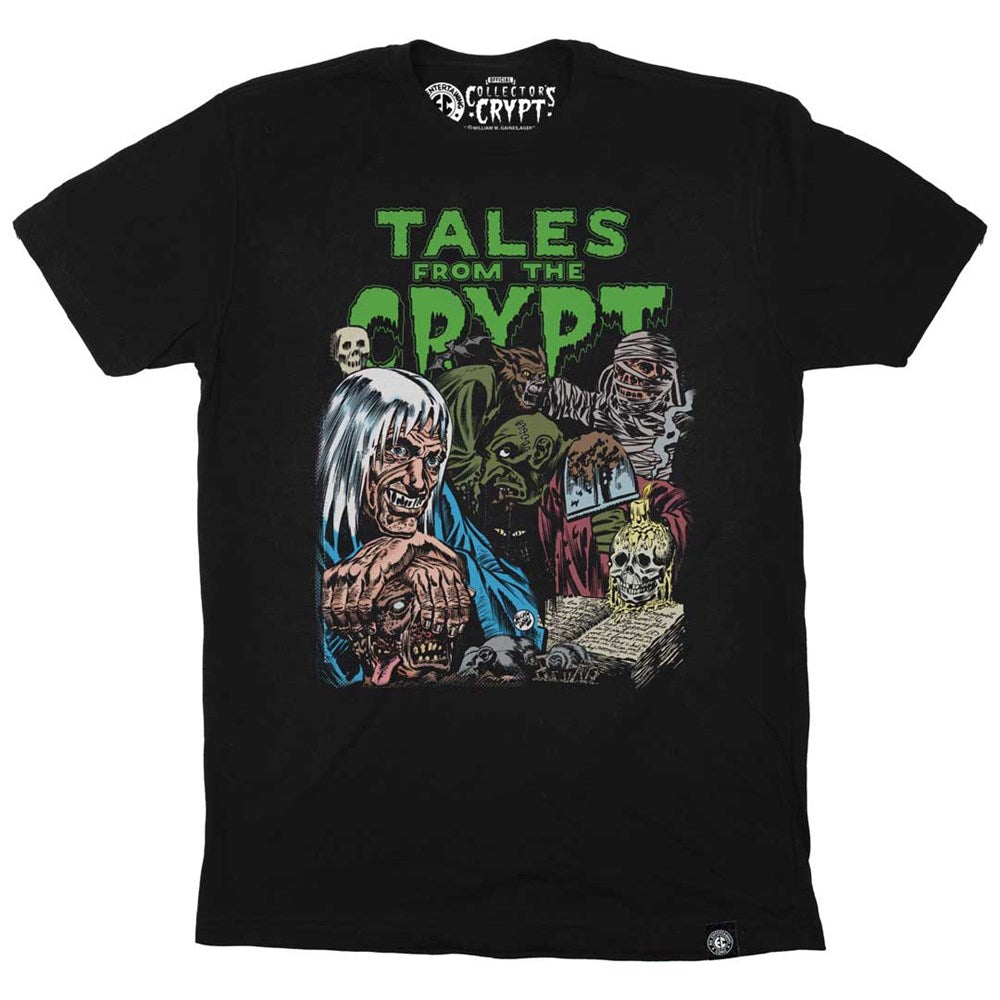 Tales From The Crypt Keeper Crew Black T-Shirt