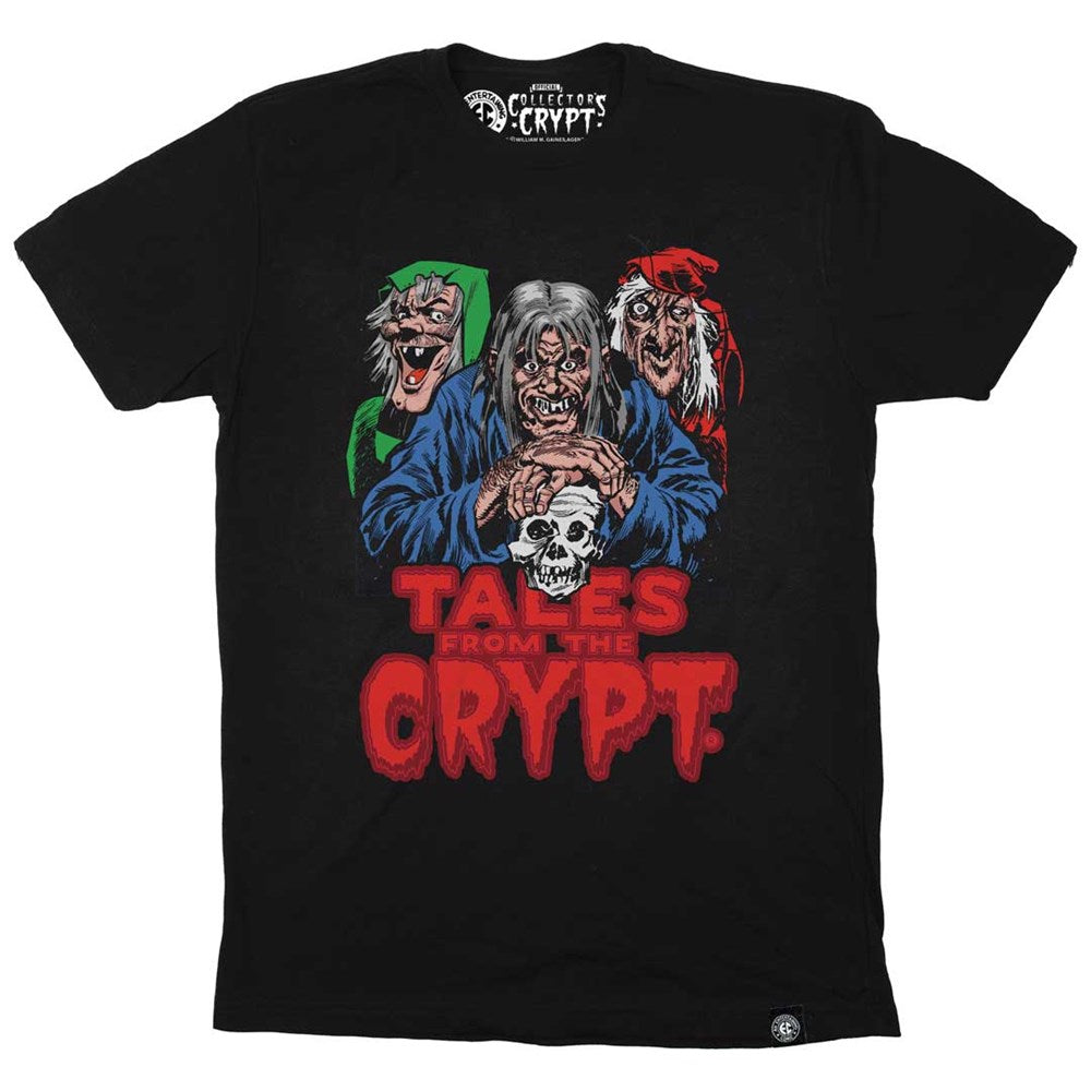 Tales From The Crypt Storytellers Red Black T-Shirt