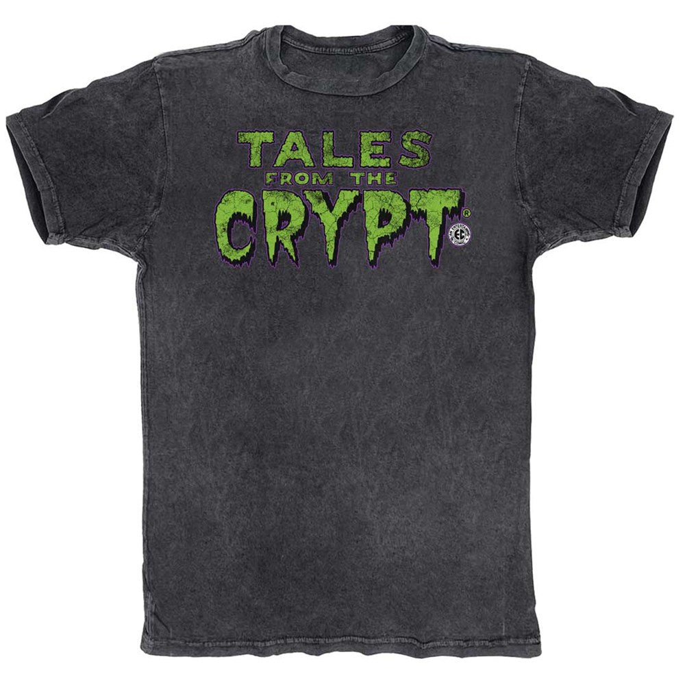 Tales From The Crypt Green Logo Vintage T-shirt
