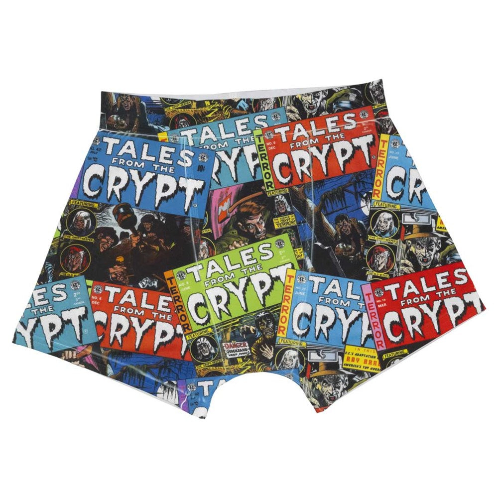 Tales From The Crypt Covers Repeat Mens Boxer