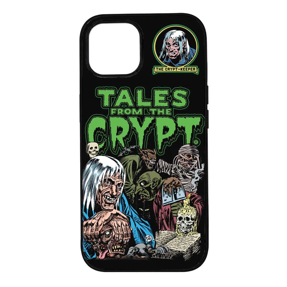 Tales From The Crypt Crypt Keeper and Monsters Iphone Rubber Case