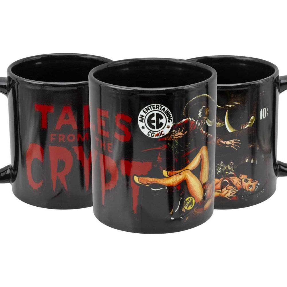 Tales From The Crypt Elephant Circus Black Mug