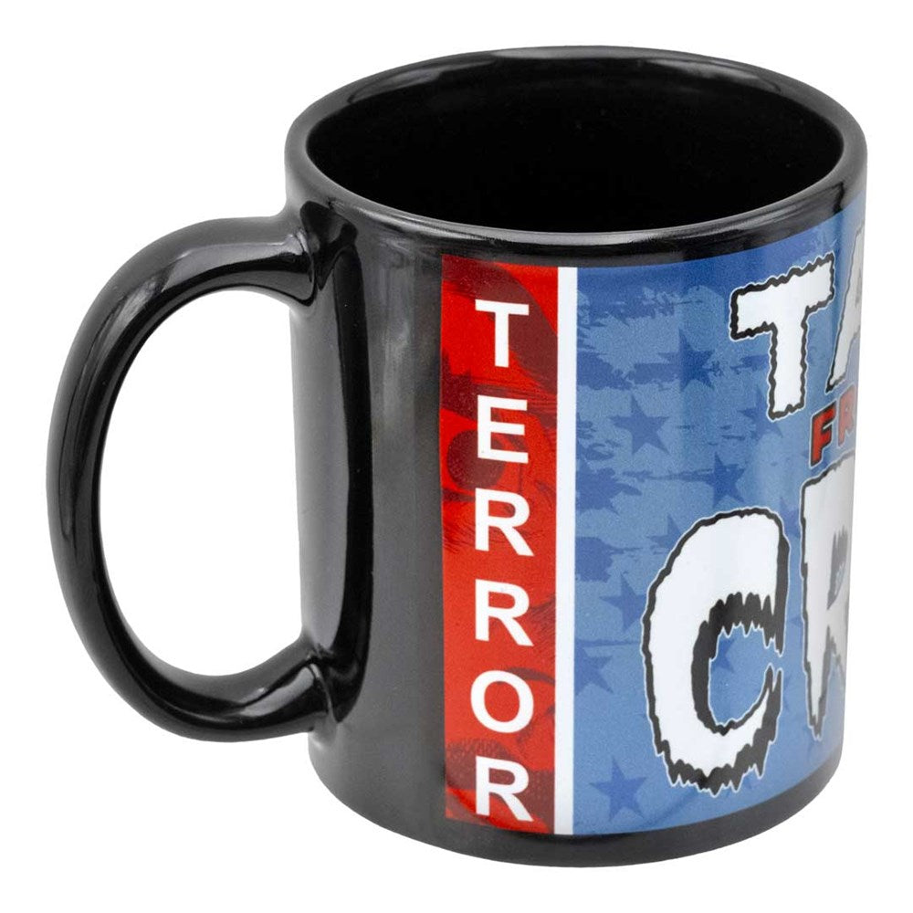 Tales From The Crypt Mast Head Blue Black Mug