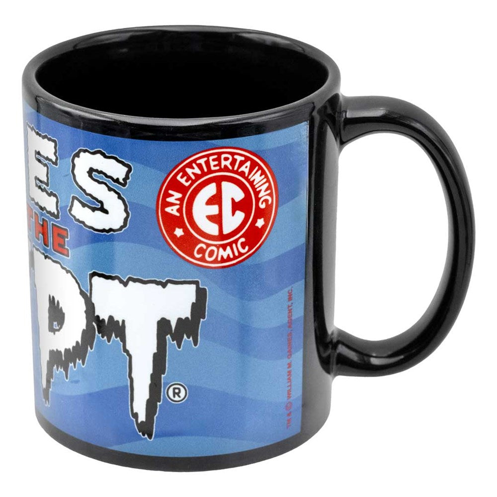 Tales From The Crypt Mast Head Blue Black Mug