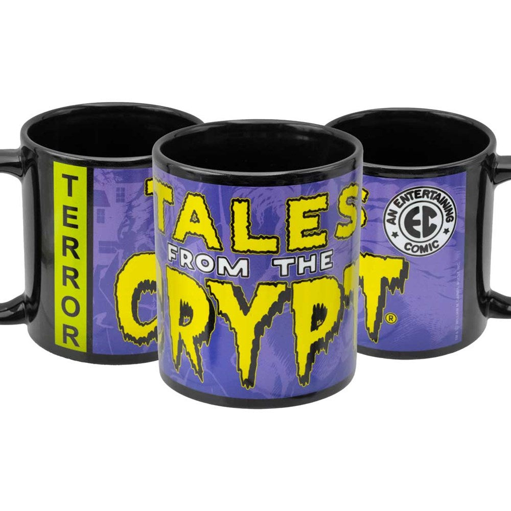 Tales From The Crypt Mast Head Purple Black Mug