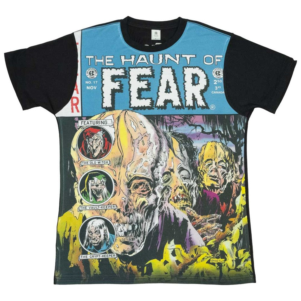 Haunt Of Fear Zombie Faces Full Sub T-Shirt