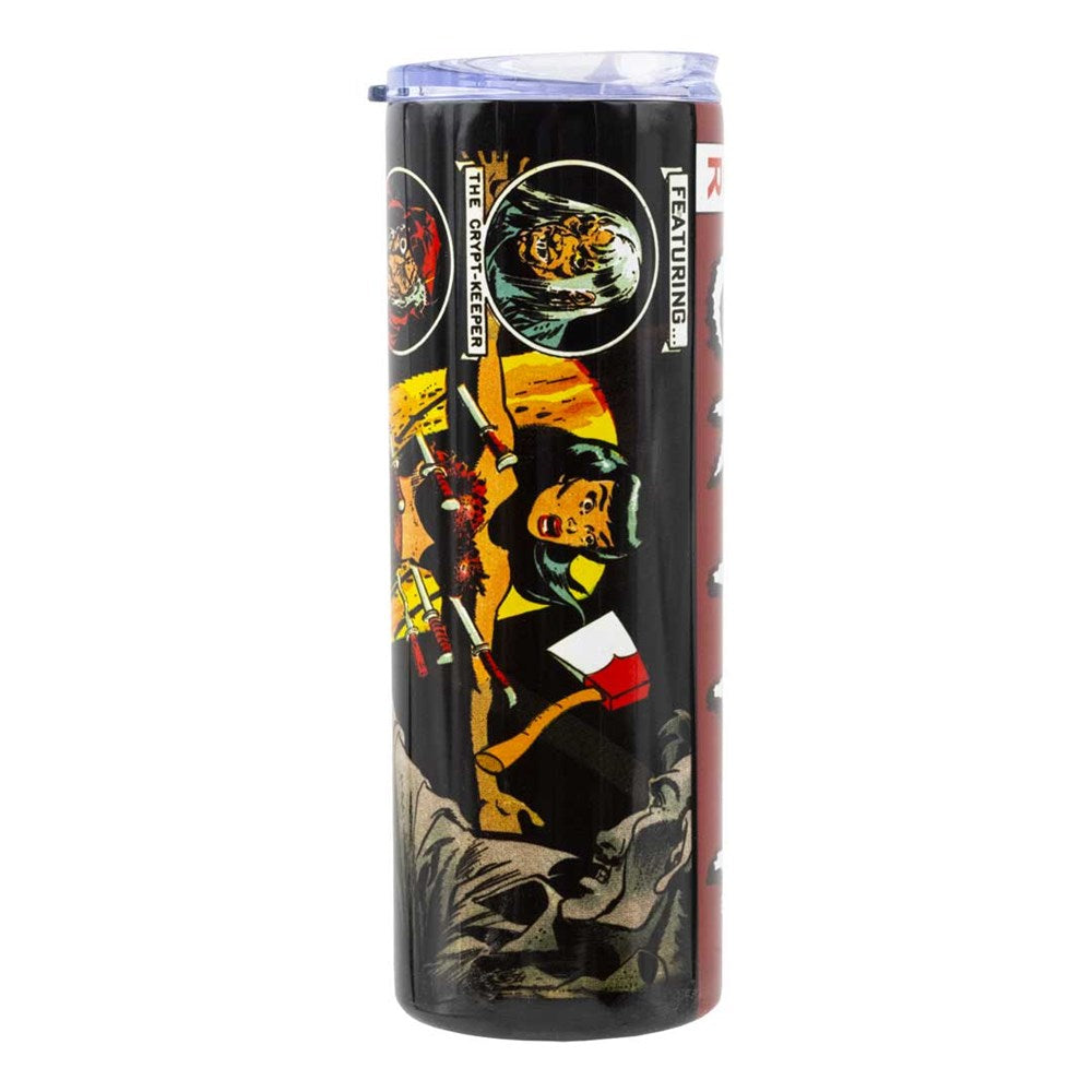 Tales From The Crypt Axe Thrower Skinny Tumbler