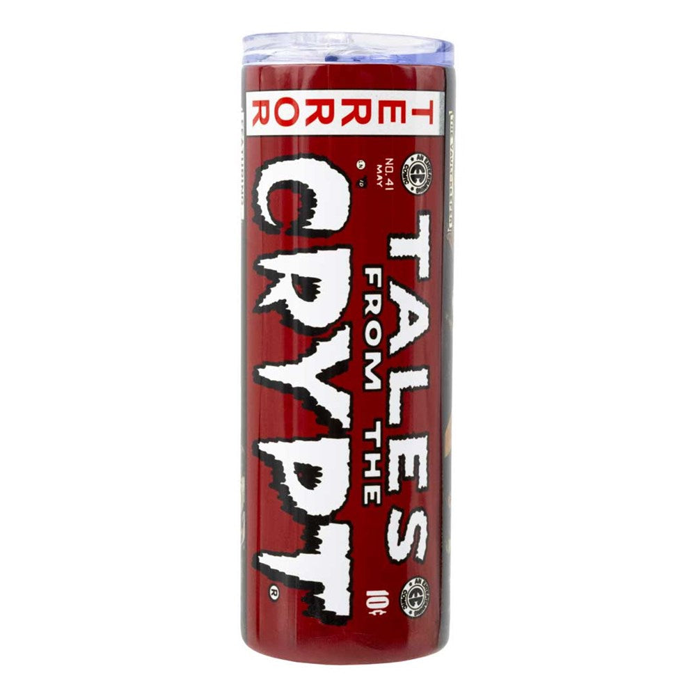 Tales From The Crypt Axe Thrower Skinny Tumbler