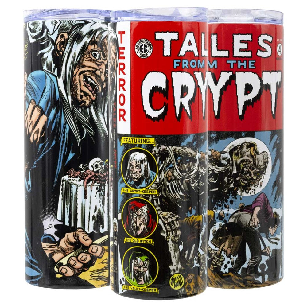 Tales From The Crypt Zombie Attack Skinny Tumbler